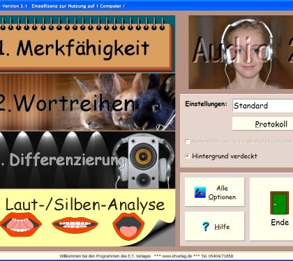 Eugen Traeger AUDIO 2 - Sprachwahrnehmung