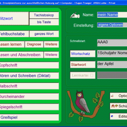 Eugen Traeger Universelles Worttraining (UniWort) Pro.